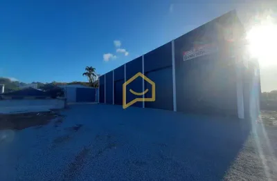 Barracão / galpão / depósito para alugar na rodovia francisco magno vieira, galpão 02, alto ribeirão leste, florianópolis por r$ 10.000