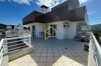 Cobertura com 2 quartos para alugar na rua lauro linhares, 925, trindade, florianópolis, 139 m2 por r$ 3.500 por ano