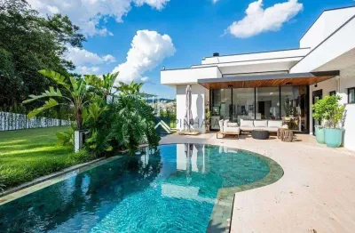 Casa com 3 dormitórios à venda, 320 m² por r$ 3.800.000,00 - condomínio santa isabel - louveira/sp