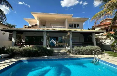 Casa com 3 dormitórios à venda, 506 m² por r$ 2.100.000,00 - condomínio moinho do vento - valinhos/sp