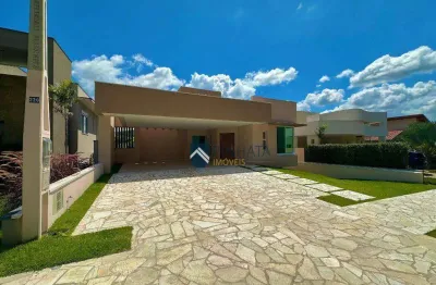 Casa com 3 dormitórios à venda, 268 m² por r$ 2.100.000 - condomínio reserva santa isabel - louveira/sp