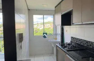 Apartamento com 2 dormitórios para alugar, 48 m² por r$ 2.470,00/mês - condomínio residencial verona - valinhos/sp