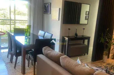 Apartamento com 3 dormitórios à venda, 92 m² por r$ 750.000,00 - condomínio campo di fiore - vinhedo/sp