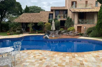 Casa com 6 dormitórios à venda, 1525 m² por r$ 6.000.000,00 - condomínio chácaras do lago - vinhedo/sp