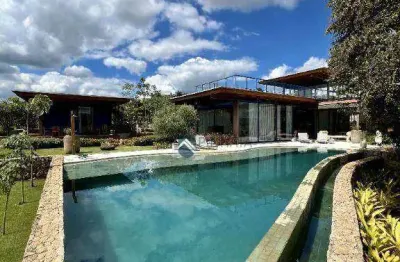 Casa com 6 dormitórios à venda, 800 m² por r$ 32.000.000 - fazenda boa vista - porto feliz/sp