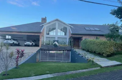 Casa à venda, 566 m² por r$ 4.390.000,00 - condomínio vale da santa fé - vinhedo/sp