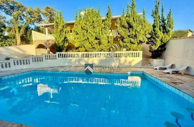 Casa térrea alto padrão com  3 quartos -  piscina aquecida e jacuzzi no condomínio marambaia – vinhedo