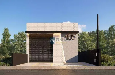 Galpão à venda, 241 m² por r$ 1.550.000 - alto das figueiras - vinhedo/sp