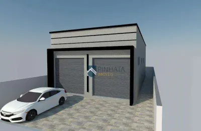 Galpão para alugar, 175 m² por r$ 7.041/mês - santa claudina - vinhedo/sp