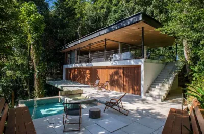Casa com 4 dormitórios à venda, 550 m² por r$ 10.600.000,00 - sitio são pedro - guarujá/sp