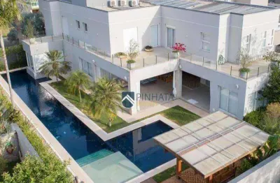 Casa com 5 dormitórios à venda, 960 m² por r$ 4.800.000,00 - condomínio reserva dos vinhedos - louveira/sp