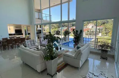 Casa com 4 dormitórios - venda por r$ 4.940.000 ou aluguel por r$ 26.110/mês - condomínio estância marambaia - vinhedo/sp
