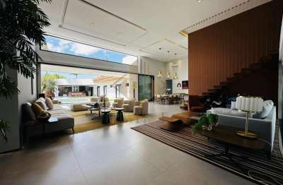 Casa em Condomínio para Venda em Guarujá, Jardim Acapulco, 5 dormitórios, 5 suítes, 7 banheiros, 2 vagas