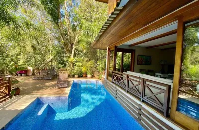 Casa em condomínio para venda em guarujá, cond. iporanga, 5 dormitórios, 5 suítes, 6 banheiros