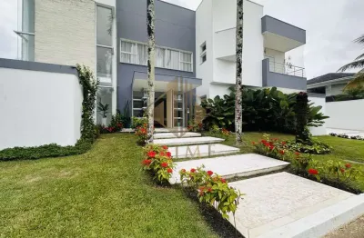 Casa em condomínio para venda em guarujá, jardim acapulco, 5 dormitórios, 5 suítes, 7 banheiros, 2 vagas