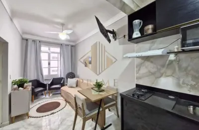 Apartamento para venda em guarujá, praia das pitangueiras, 1 dormitório, 1 banheiro