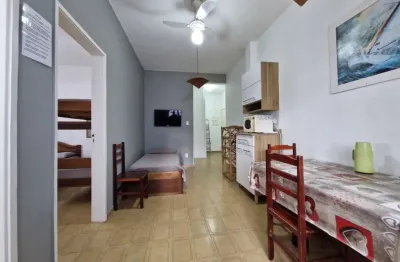 Apartamento para venda em guarujá, praia das pitangueiras, 1 dormitório, 1 banheiro