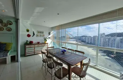 Apartamento para venda em guarujá, praia das pitangueiras, 3 dormitórios, 3 suítes, 4 banheiros, 2 vagas