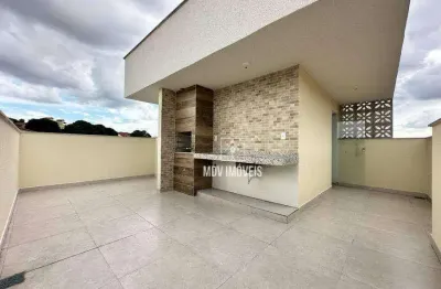 Cobertura à venda, 90 m² por r$ 440.000,00 - santa amélia - belo horizonte/mg