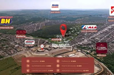 Lotes a partir de 360 m² residenciais e comerciais financiados em pedro leopoldo!