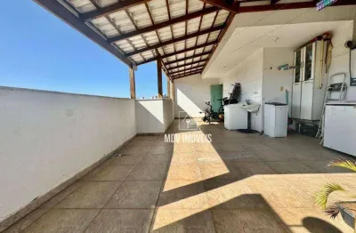 Cobertura com 2 dormitórios à venda, 100 m² por r$ 380.000,00 - mantiqueira - belo horizonte/mg
