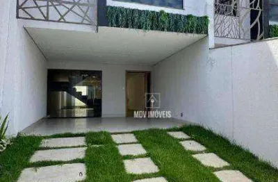 Casa moderna e imponente c/ 3 quartos, suite, possui 160m², 4 vagas de garagem, bairro castelo / pampulha – belo horizonte