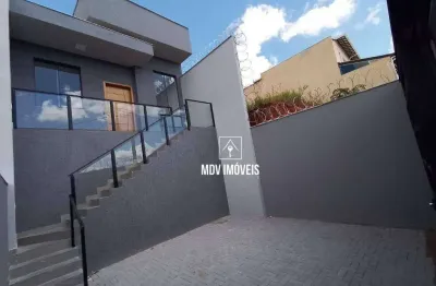 Casa com 3 dormitórios à venda, 76 m² por r$ 618.900,00 - novo centro - santa luzia/mg