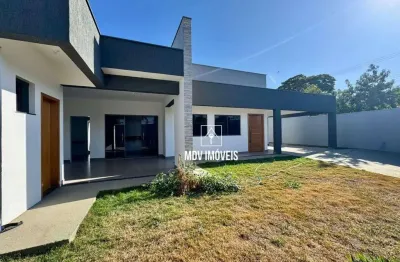 Casa com 3 dormitórios à venda, 155 m² por r$ 895.000 - lundcea ii - lagoa santa/mg