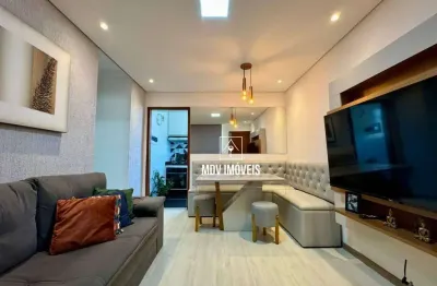 Apartamento 3 quartos c/ planejados, à venda no bairro santa mônica | bh. r$287.000,00