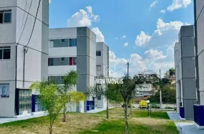 Apartamento com 2 dormitórios à venda, 45 m² por r$ 165.000,00 - sta cruz - vespasiano/mg