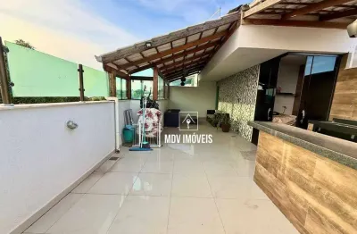 Cobertura com 2 dormitórios à venda, 100 m² por r$ 419.000 - mantiqueira - belo horizonte/mg