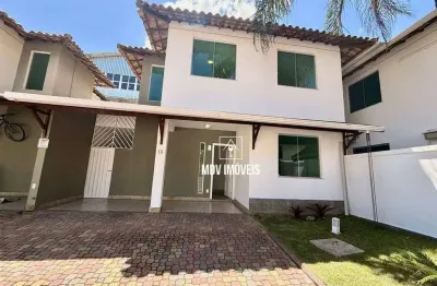 Casa em Condomínio estilo Americano à Venda - 3 Quartos sendo 1 Suíte - 2 Salas - 2 Vagas - Santa Amélia - Pampulha
