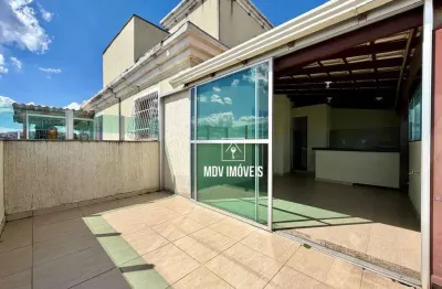 Cobertura com 2 dormitórios à venda, 120 m² por R$ 397.000 - Parque São Pedro (Venda Nova) - Belo Horizonte/MG