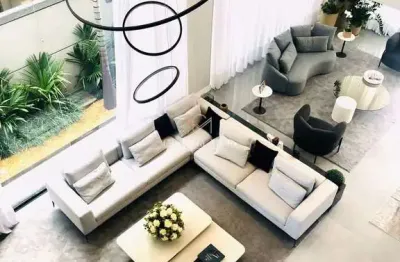Casa contemporânea no alphaville com 1000m2 vendida porteira fechada e pagamento facilitado