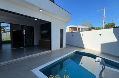 Casa com piscina e 3 suítes a venda no condomínio viena em indaiatuba