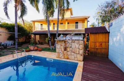 Casa à venda, 5 quartos, 5 suítes, 4 vagas, parque são lourenço - indaiatuba/sp