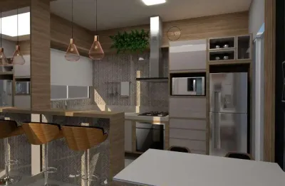 Casa em condomínio fechado com 2 quartos à venda na Vila Nova, Salto 