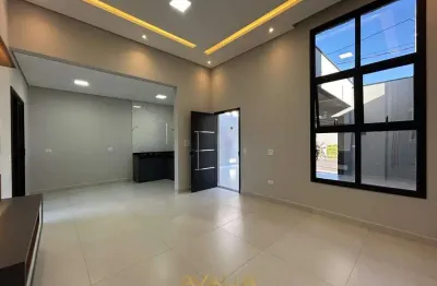 Casa terrea novinha no jd bom sucesso três dormitórios e uma suite.