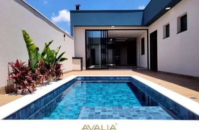 Casa para venda em indaiatuba | condomínio park gran reserve | 3 suítes | piscina