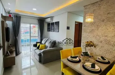Apartamento com 2 dormitórios à venda, 59 m² por r$ 420.000,00 - vila nova bonsucesso - guarulhos/sp