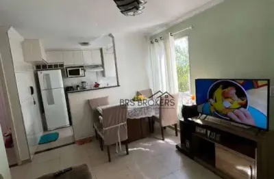 Apartamento com 2 dormitórios à venda, 40 m² por r$ 220.000,00 - água chata - guarulhos/sp