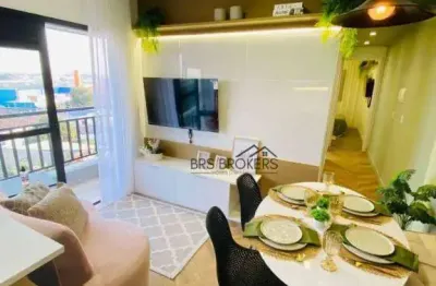 Apartamento com 2 dormitórios à venda, 49 m² por r$ 412.230,00 - vila das palmeiras - guarulhos/sp