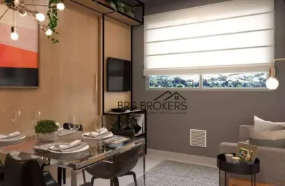 Apartamento com 2 dormitórios à venda, 31 m² por r$ 230.000,00 - parque novo mundo - são paulo/sp