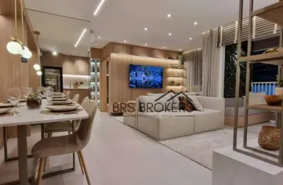 Apartamento com 2 dormitórios à venda, 56 m² por r$ 450.900,00 - picanco - guarulhos/sp