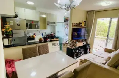 Apartamento com 2 dormitórios à venda, 45 m² por r$ 250.000,00 - jardim guilhermino - guarulhos/sp