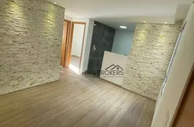Apartamento com 2 dormitórios à venda, 40 m² por r$ 223.000,00 - água chata - guarulhos/sp