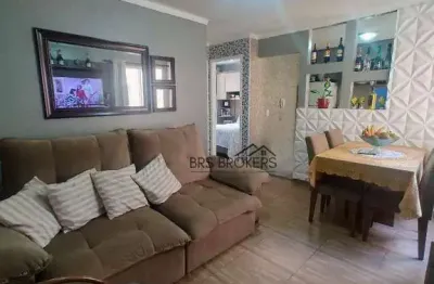 Apartamento com 2 dormitórios à venda, 42 m² por r$ 220.000,00 - água chata - guarulhos/sp