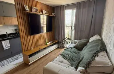 Apartamento com 2 dormitórios à venda, 49 m² por r$ 382.000,00 - jardim albertina - guarulhos/sp