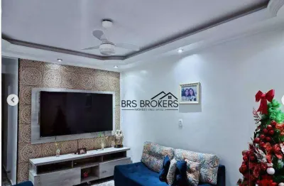 Sobrado com 3 dormitórios à venda, 120 m² por r$ 350.000 - jardim brasil - guarulhos/sp