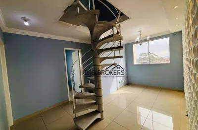 Apartamento duplex com 3 dormitórios à venda, 106 m² por r$ 300.000,00 - cidade parque alvorada - guarulhos/sp